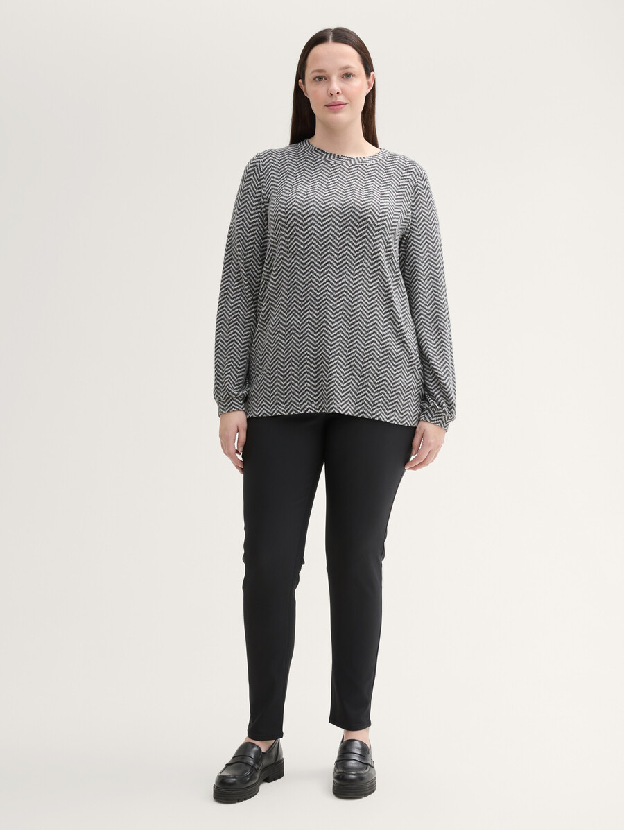 plus size - ttplus beschichtete skinny jeans