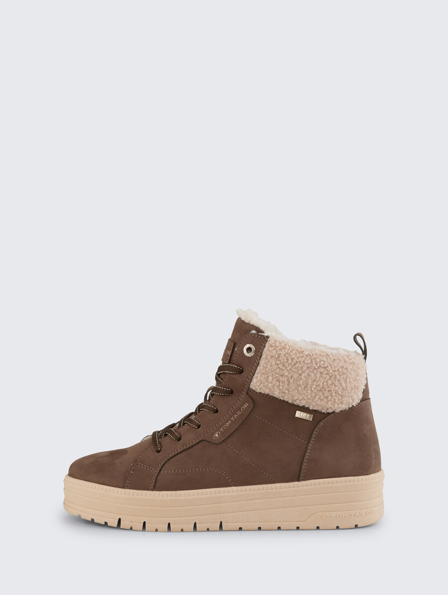 wasserdichte stiefeletten mit futter