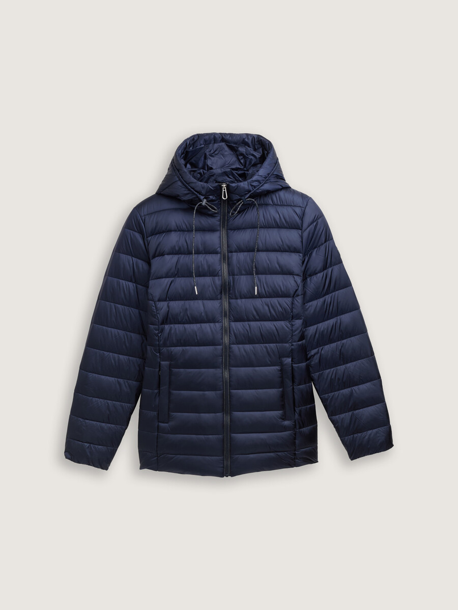plus size – leichte steppjacke mit wasserabweisender funktion