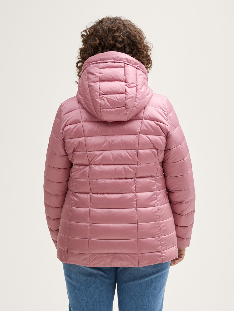 plus size – leichte steppjacke mit wasserabweisender funktion