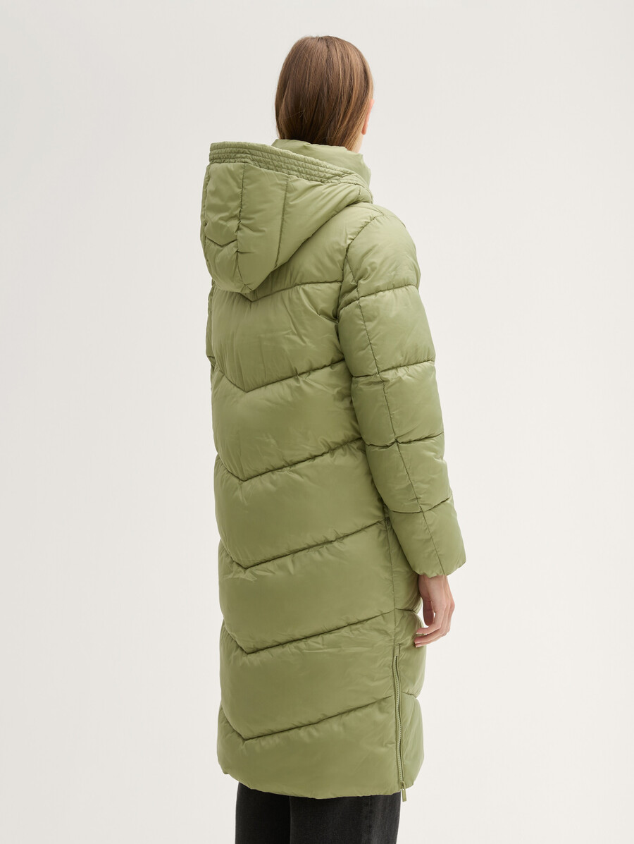 steppjacke mit abnehmbarer kapuze
