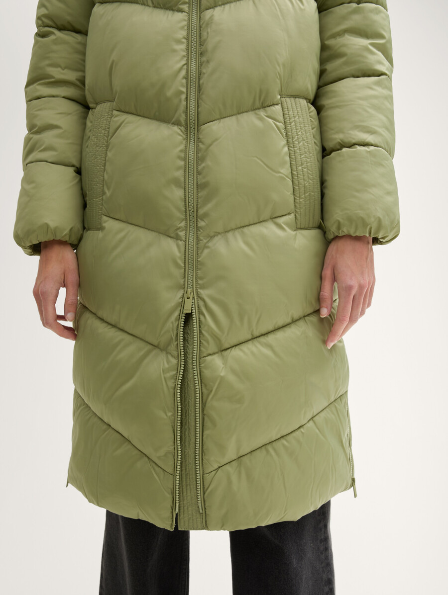 steppjacke mit abnehmbarer kapuze