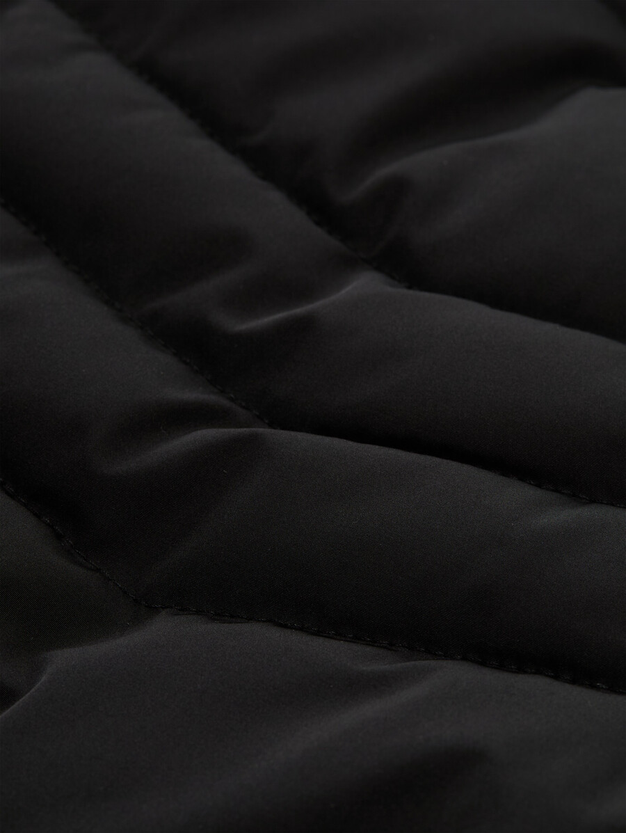 steppjacke mit abnehmbarer kapuze