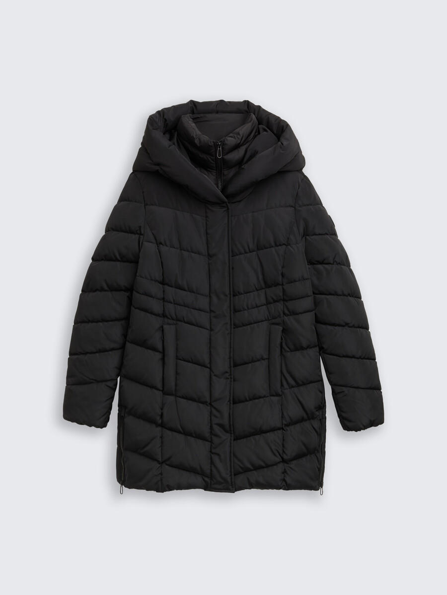 steppmantel im 2-in-1-look
