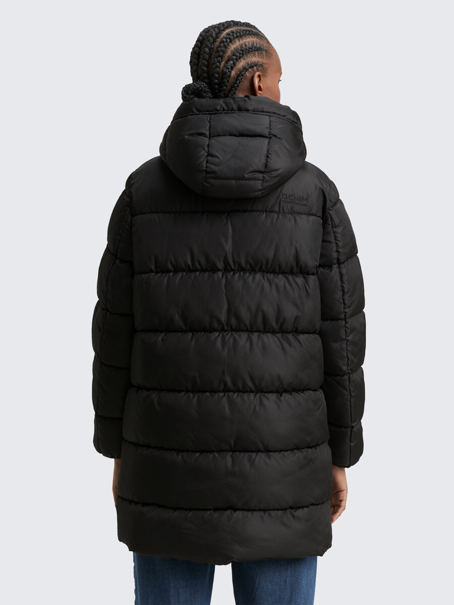 steppjacke mit kapuze