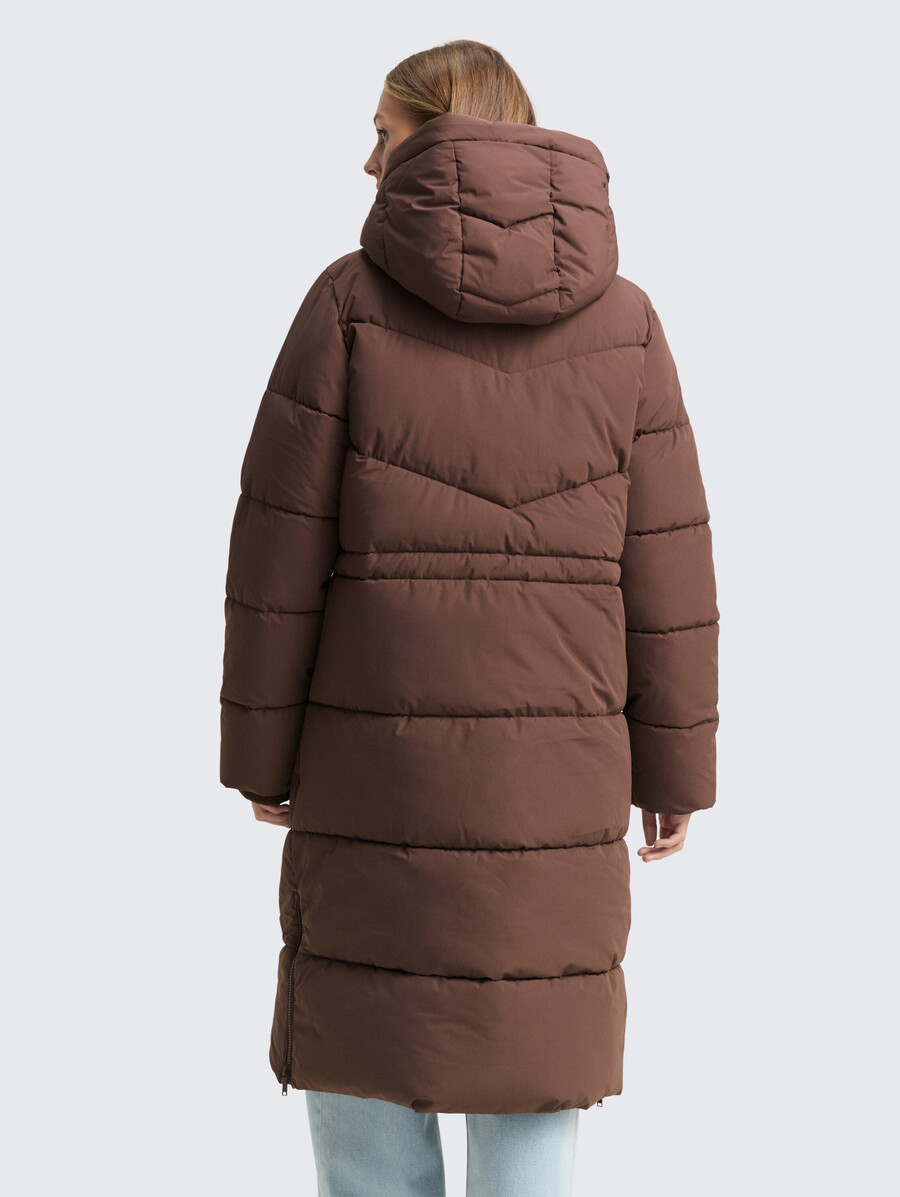 steppjacke mit kapuze