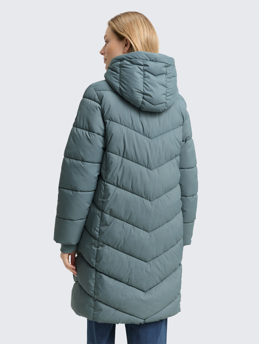 steppjacke mit kapuze