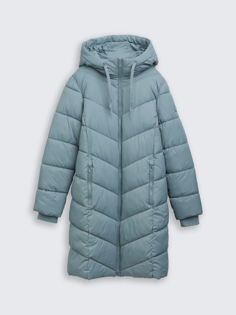steppjacke mit kapuze
