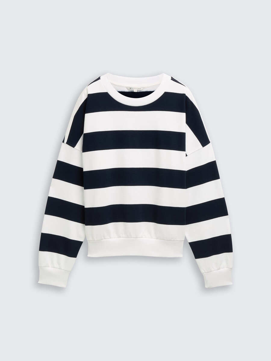 sweatshirt mit lockerer passform