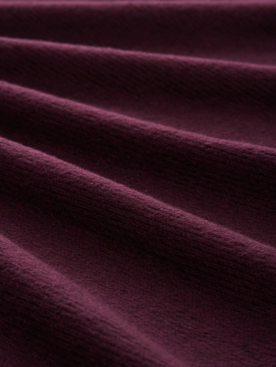 weiches sweatshirt mit knopfdetails