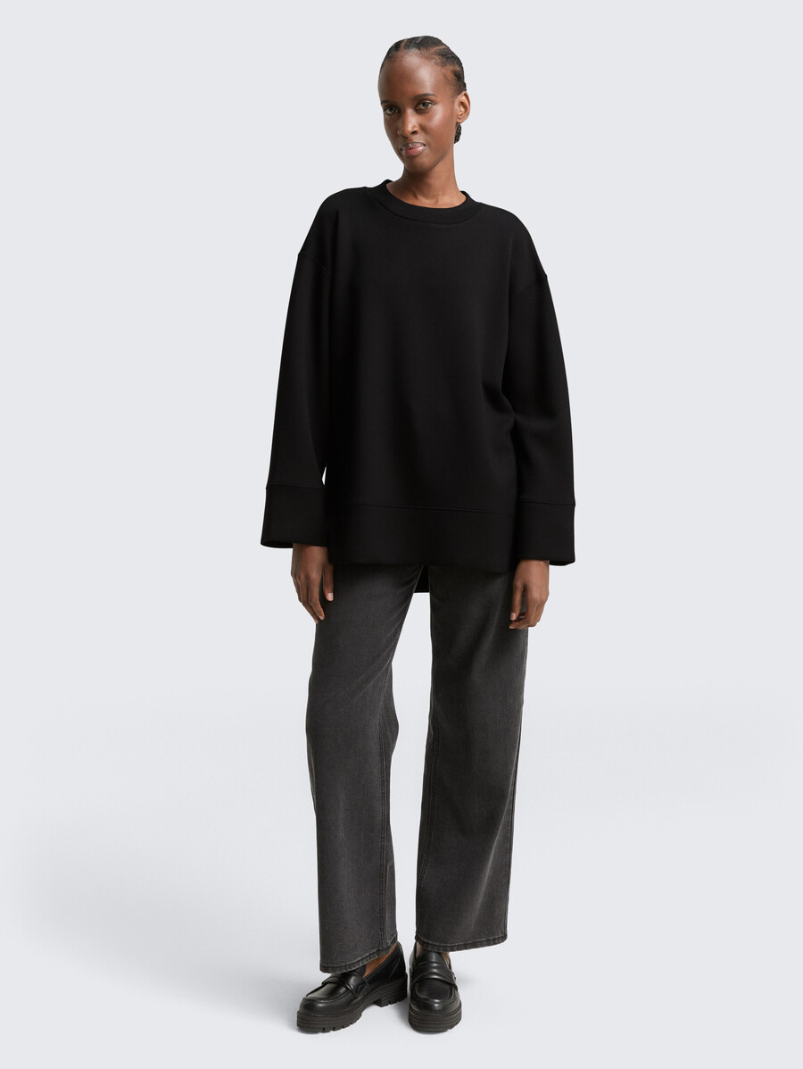 Übergroßes scuba-sweatshirt