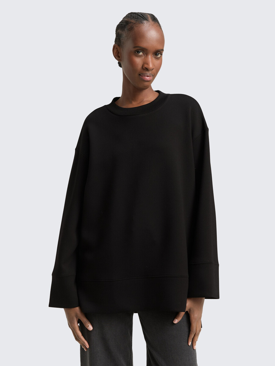 Übergroßes scuba-sweatshirt