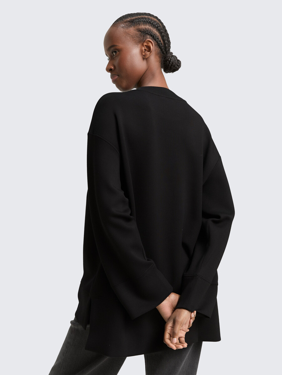 Übergroßes scuba-sweatshirt