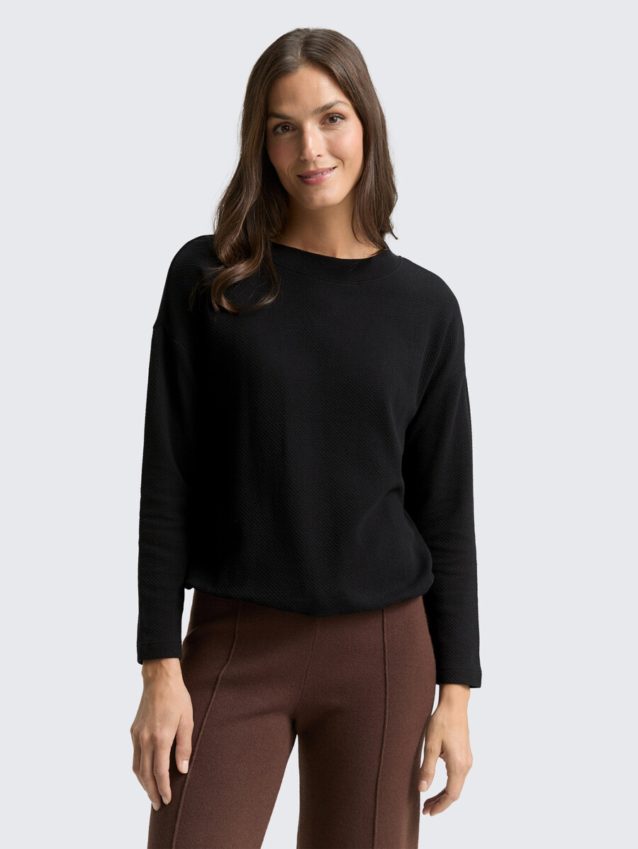 sweatshirt mit lockerer passform