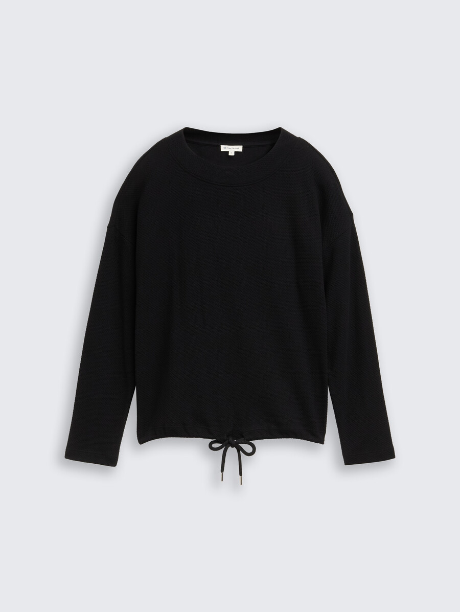 sweatshirt mit lockerer passform