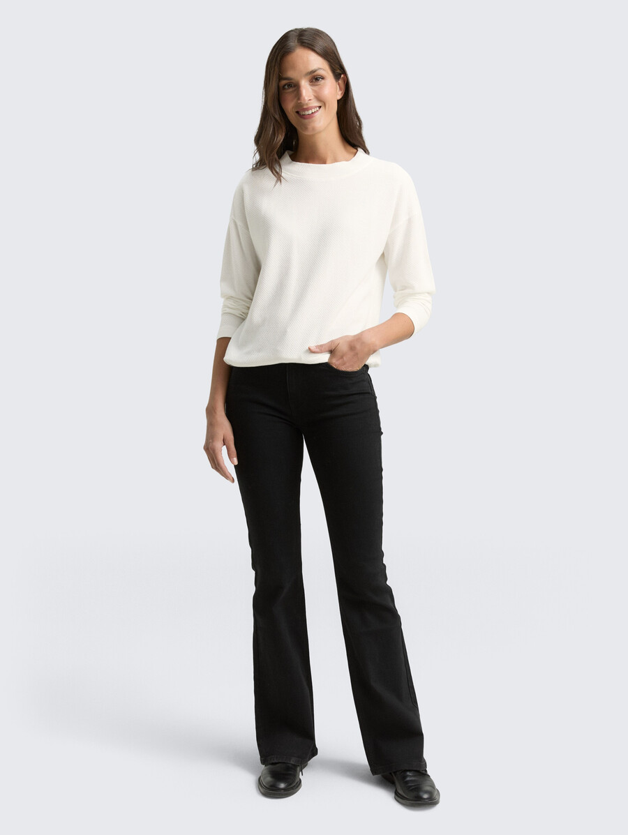sweatshirt mit lockerer passform