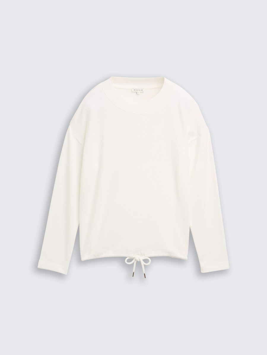 sweatshirt mit lockerer passform