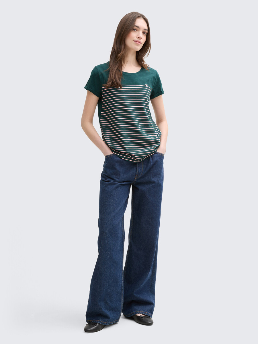 gestreiftes t-shirt