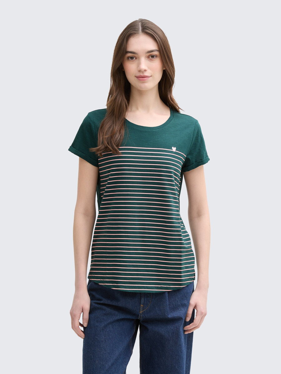 gestreiftes t-shirt