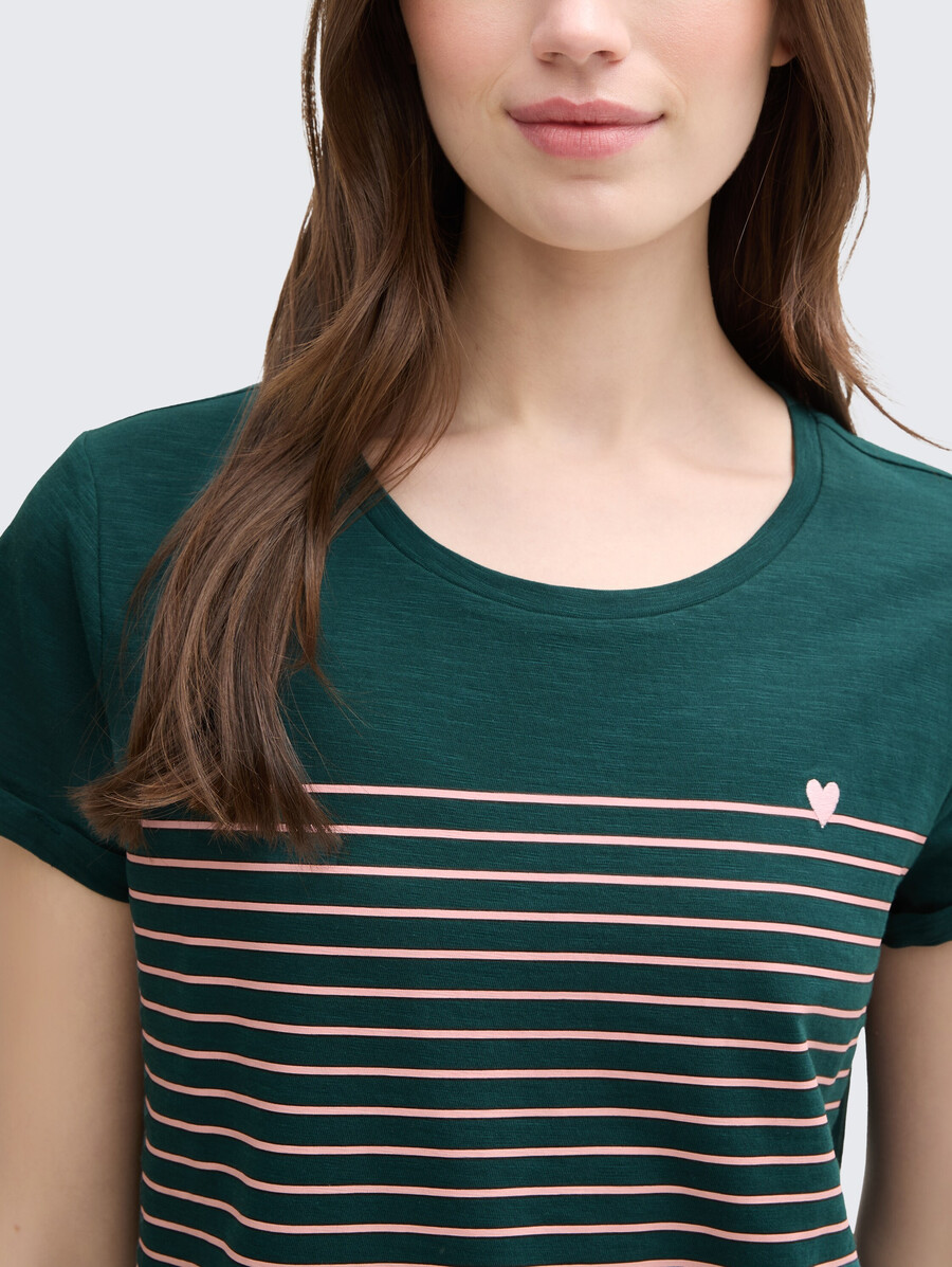 gestreiftes t-shirt