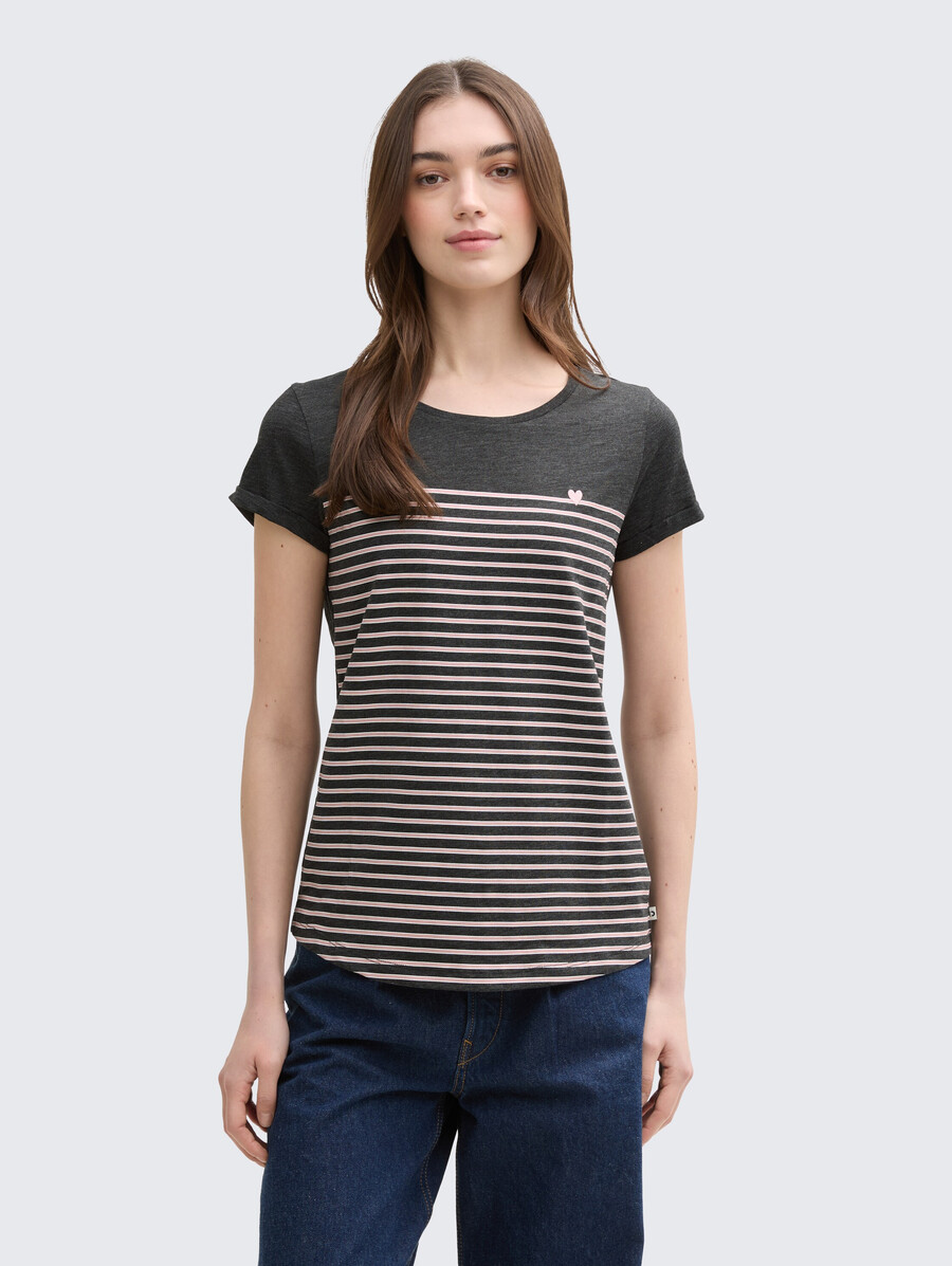 gestreiftes t-shirt