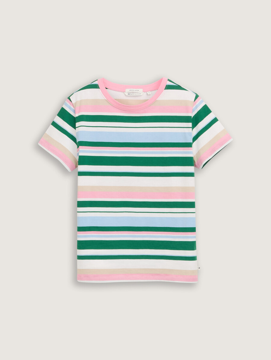 t-shirt mit streifenmuster