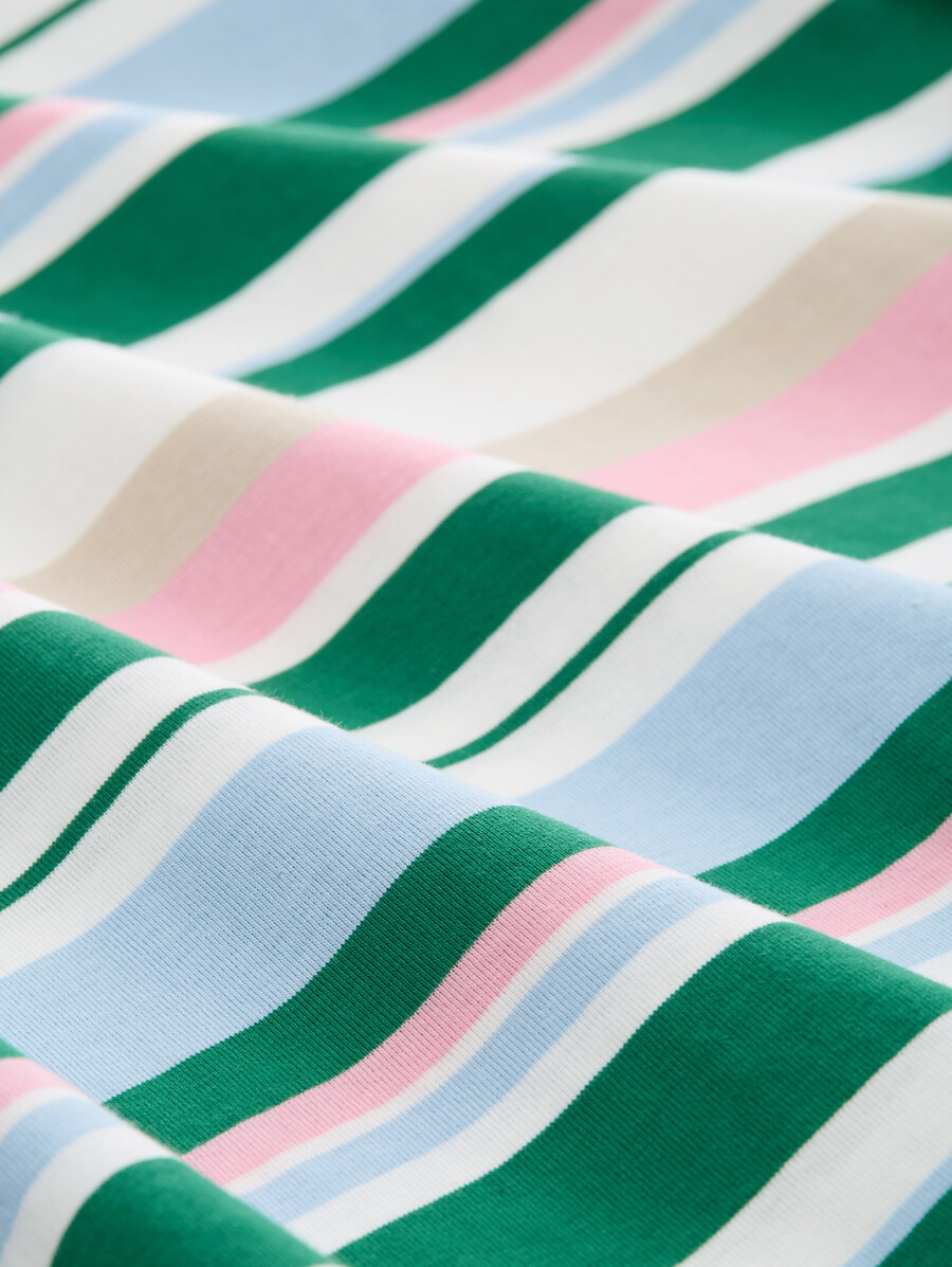 t-shirt mit streifenmuster