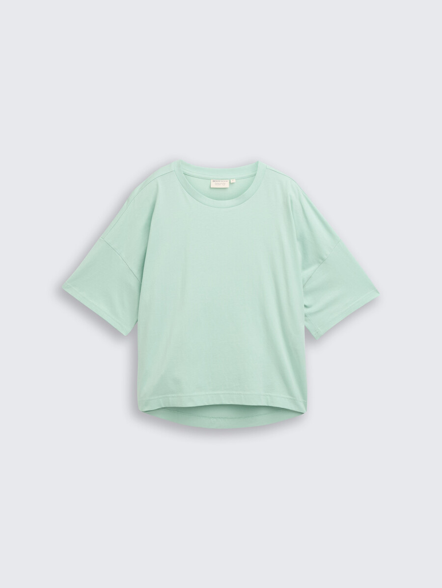 Übergroßes baumwoll-t-shirt