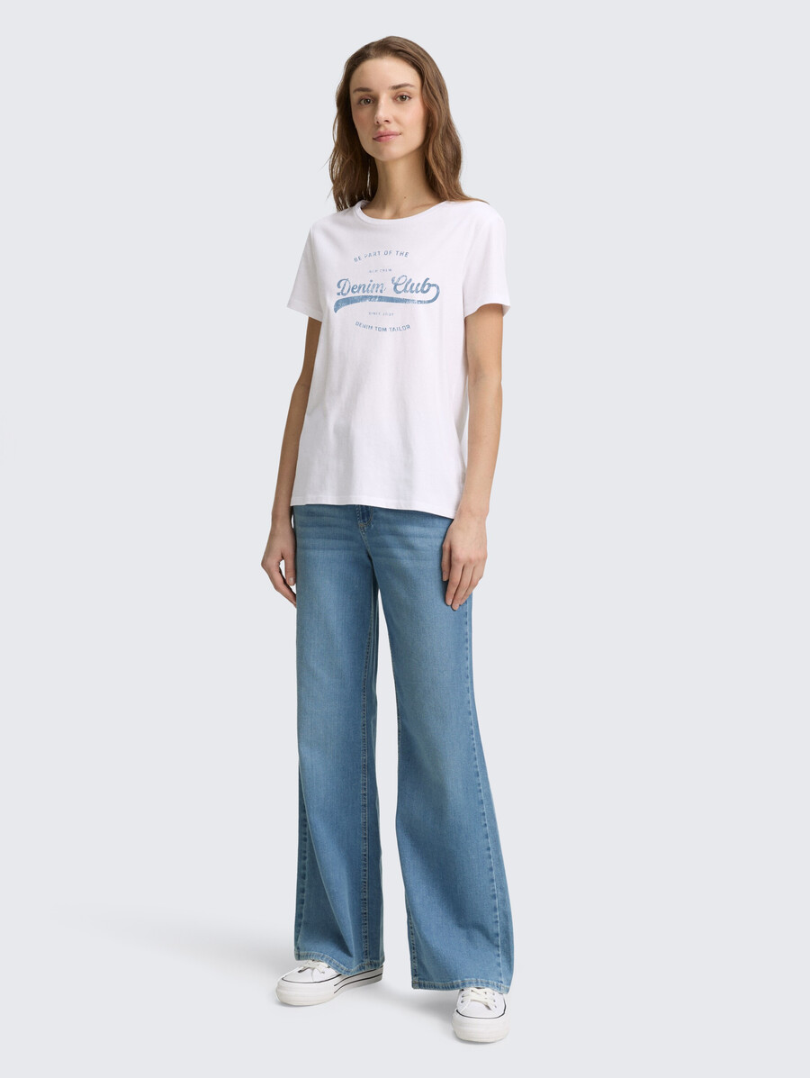 t-shirt mit aufdruck