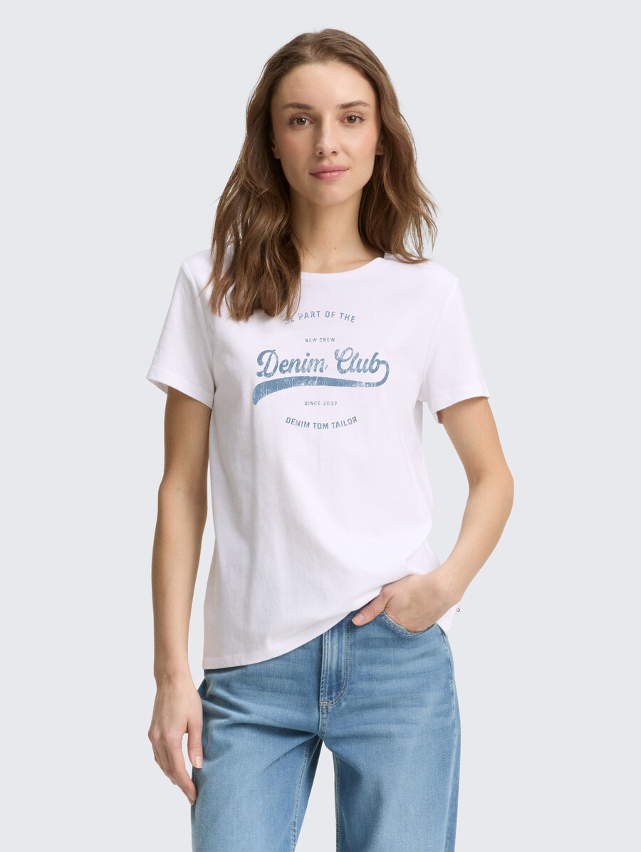 t-shirt mit aufdruck