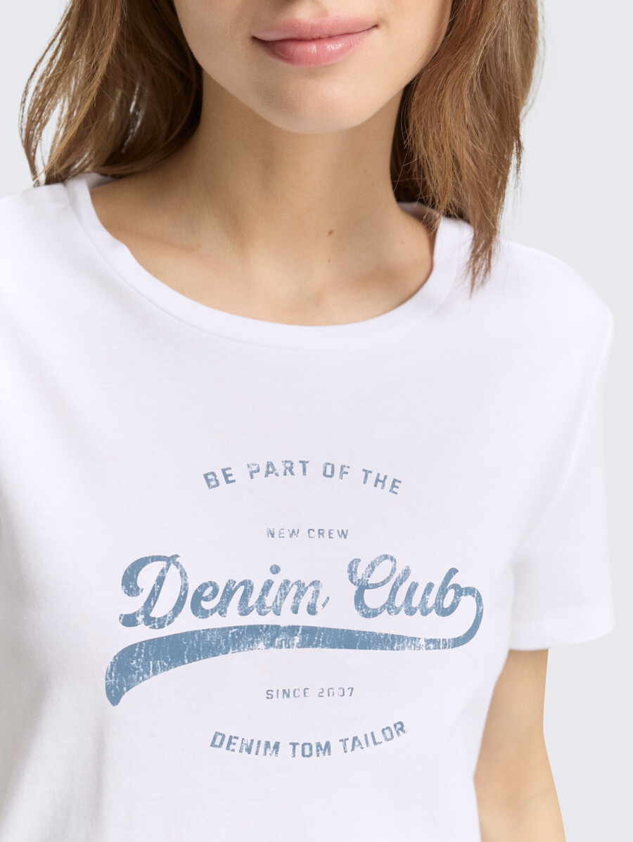 t-shirt mit aufdruck