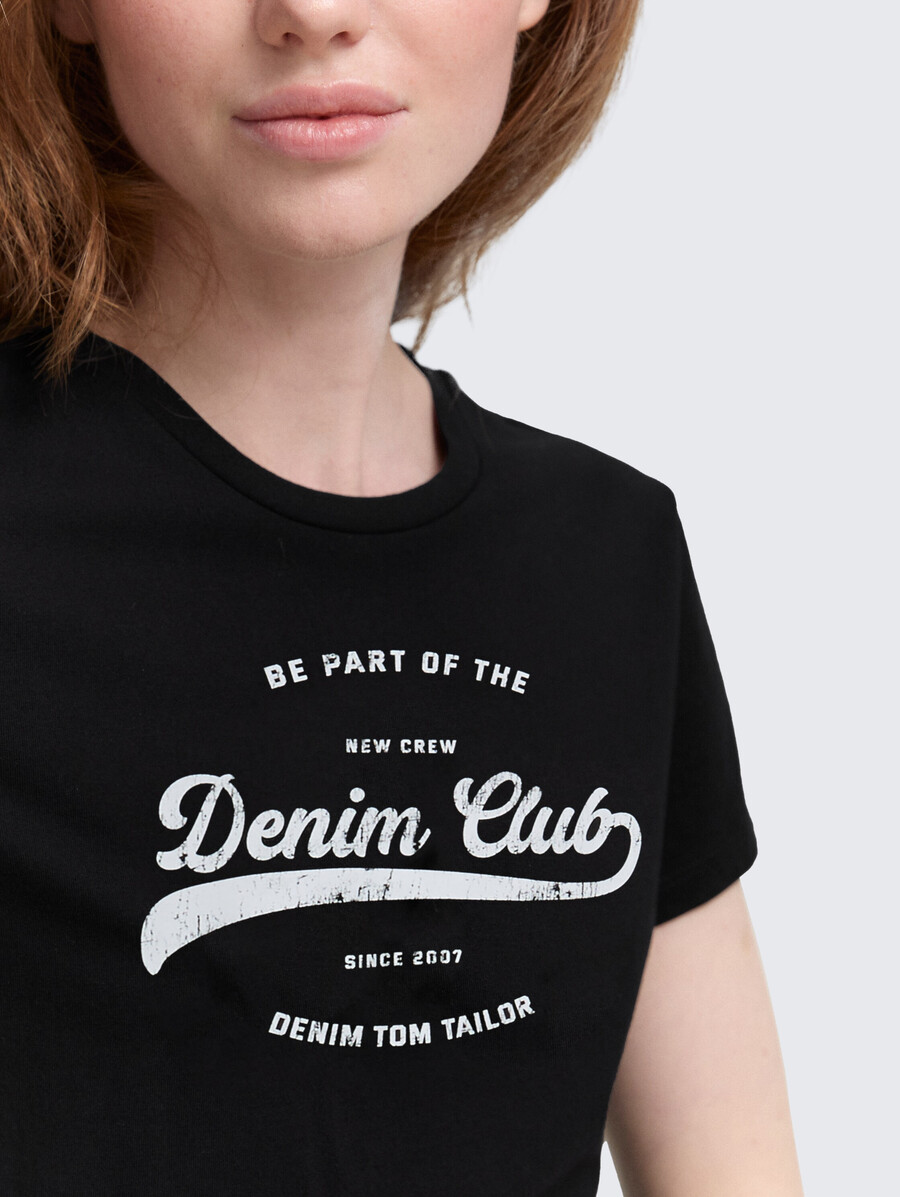 t-shirt mit aufdruck