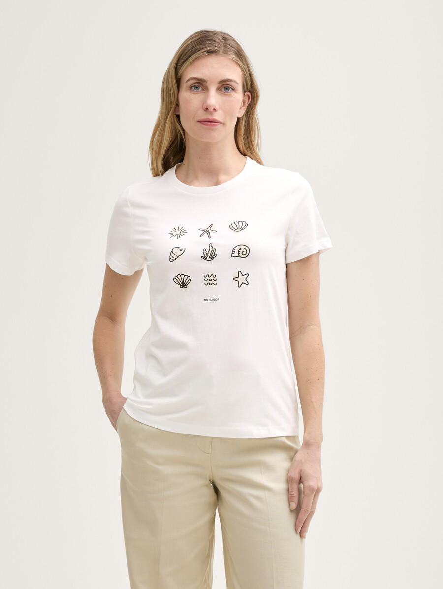 t-shirt mit aufdruck