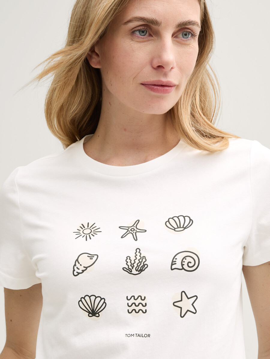 t-shirt mit aufdruck
