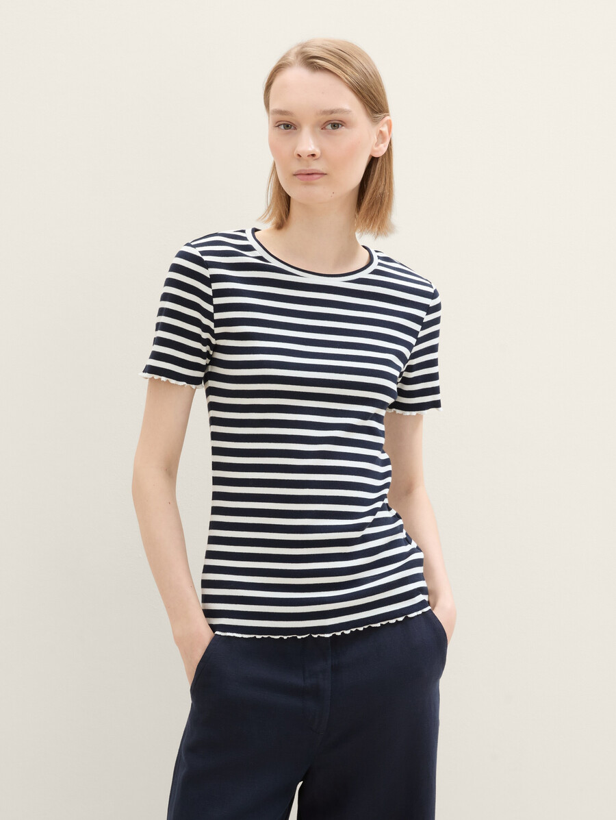 basic-t-shirt im 2er-pack