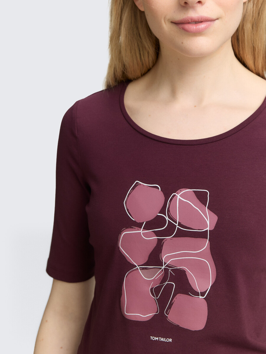 t-shirt mit aufdruck