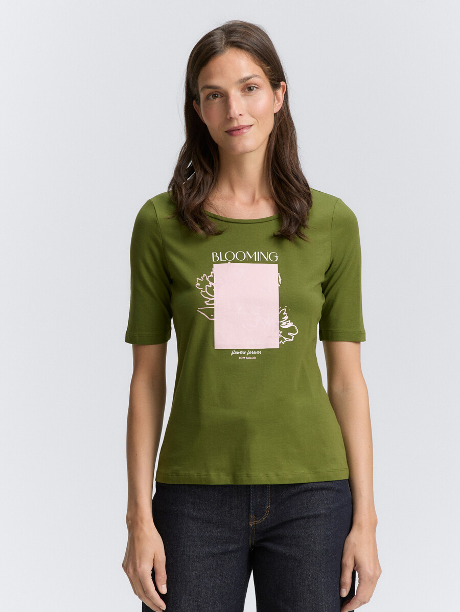 t-shirt mit aufdruck