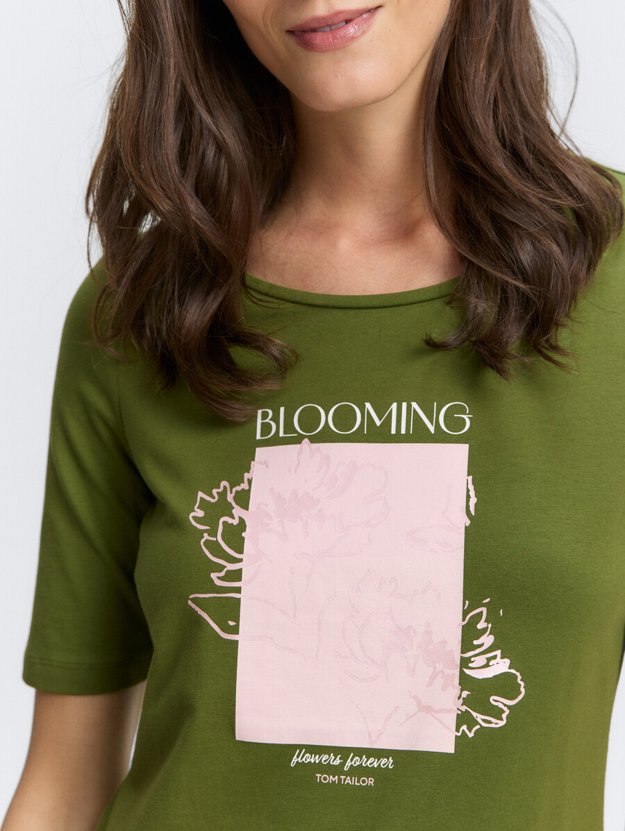 t-shirt mit aufdruck