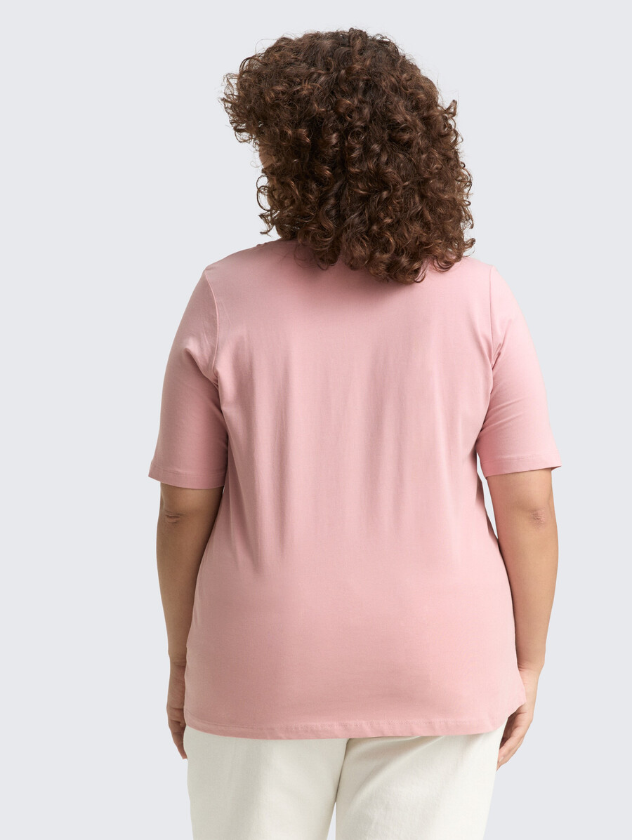 plus size - t-shirt mit aufdruck