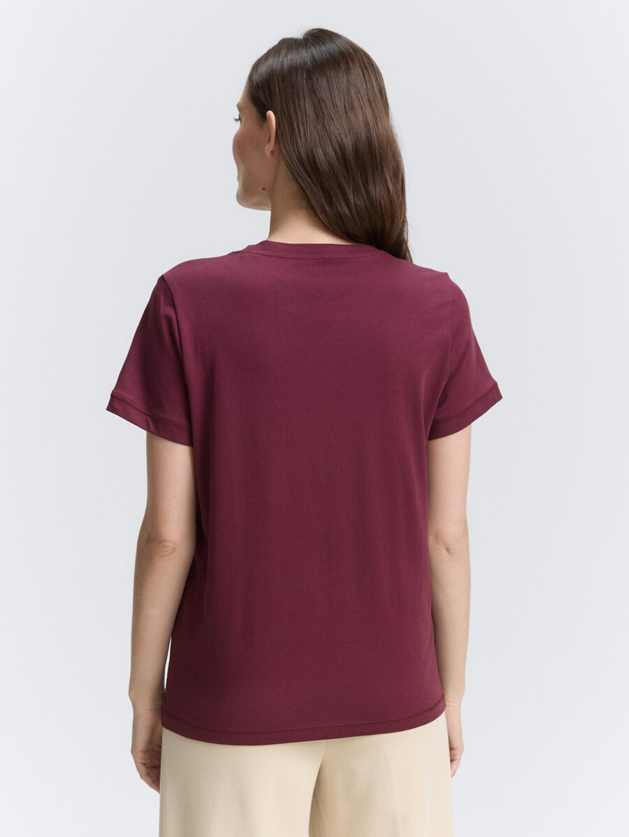 t-shirt mit logodruck