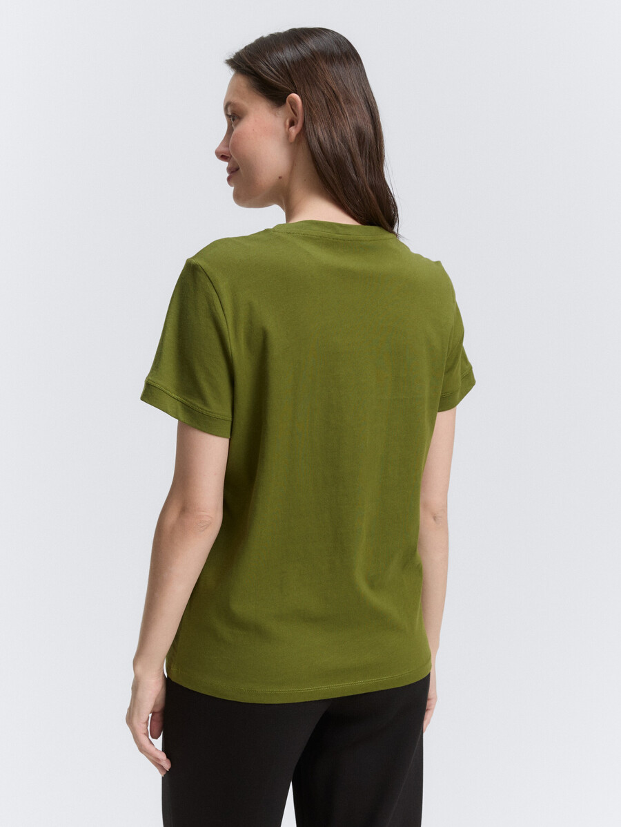 t-shirt mit logodruck