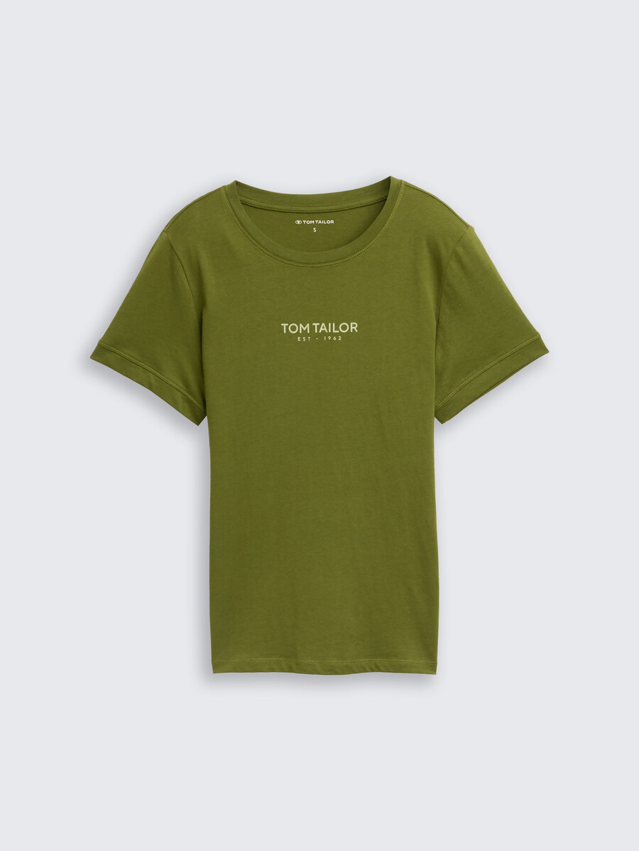 t-shirt mit logodruck