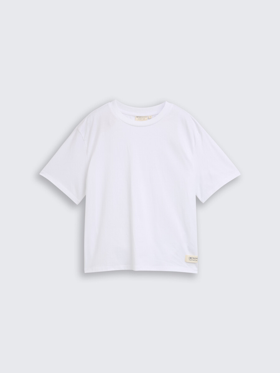 kastenförmig geschnittenes t-shirt