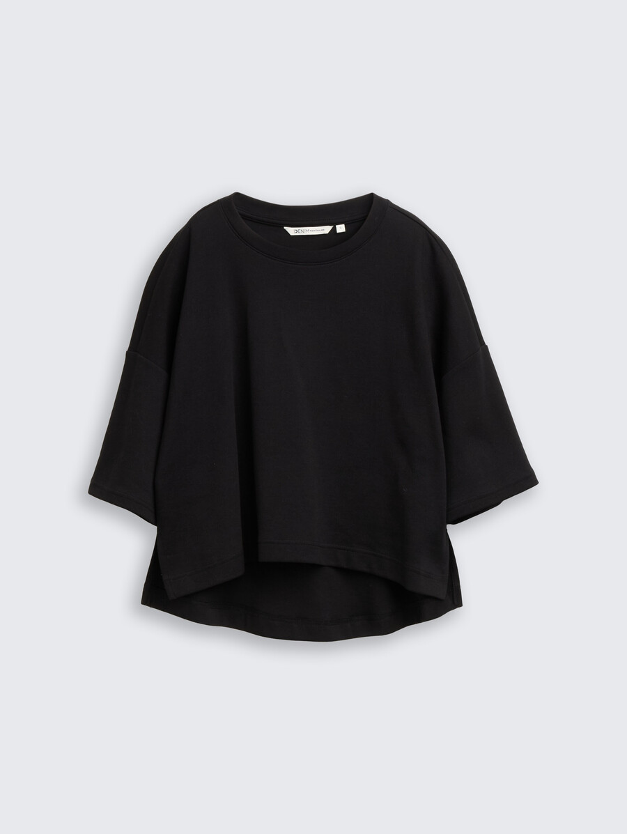 kastenförmig geschnittenes t-shirt