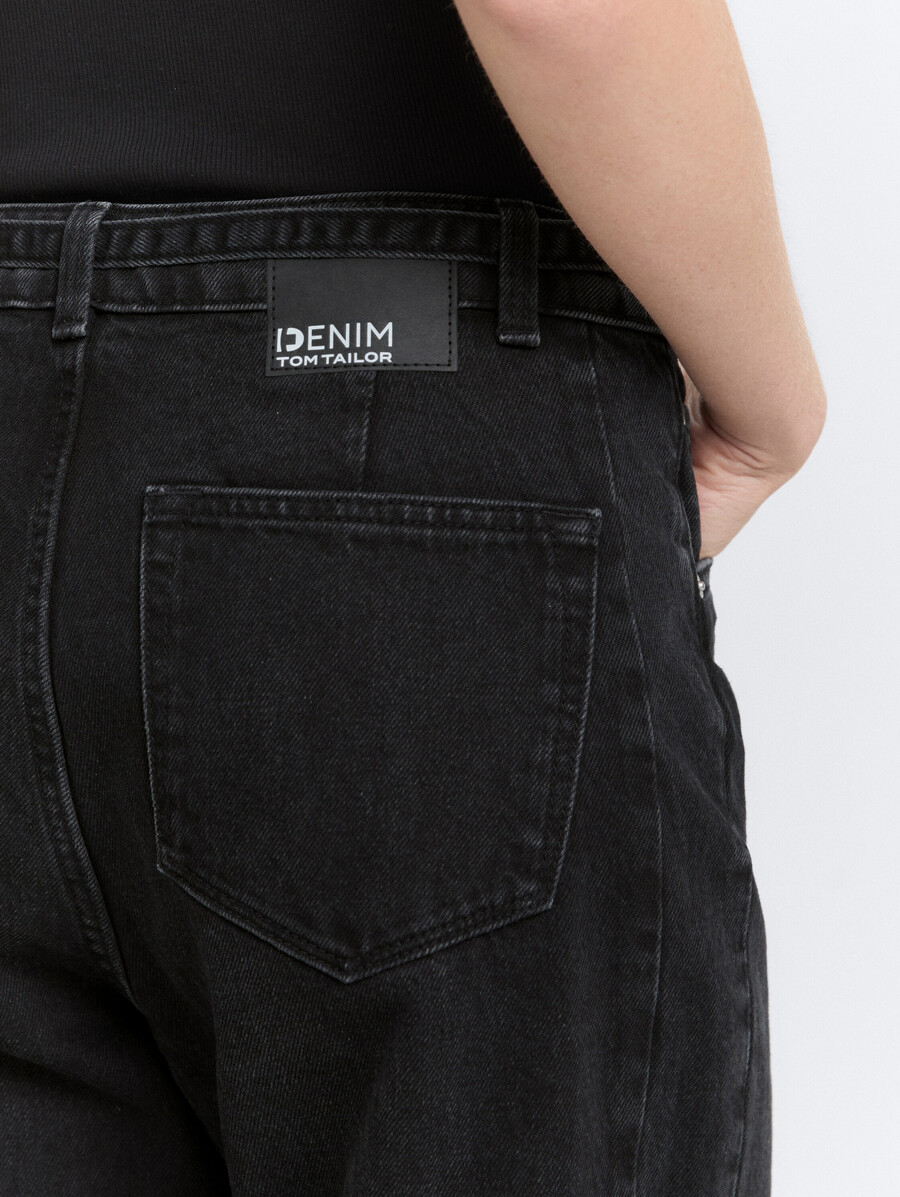 ttadea barrel jeans mit gürtel