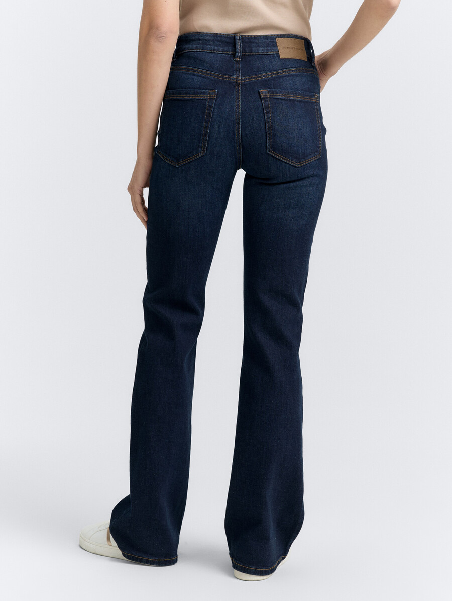 ttstella bootcut-jeans mit stretch