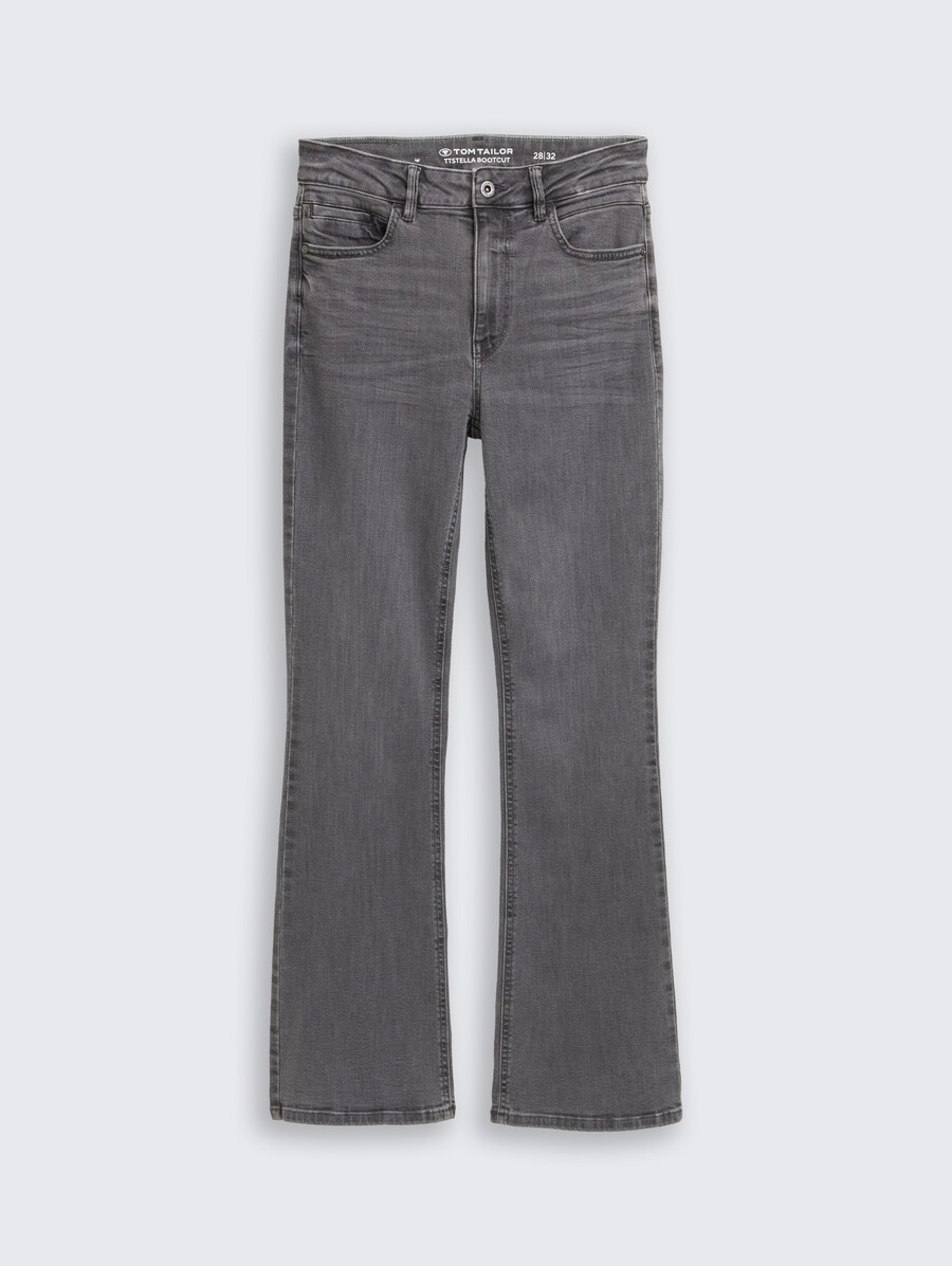 ttstella bootcut-jeans mit stretch
