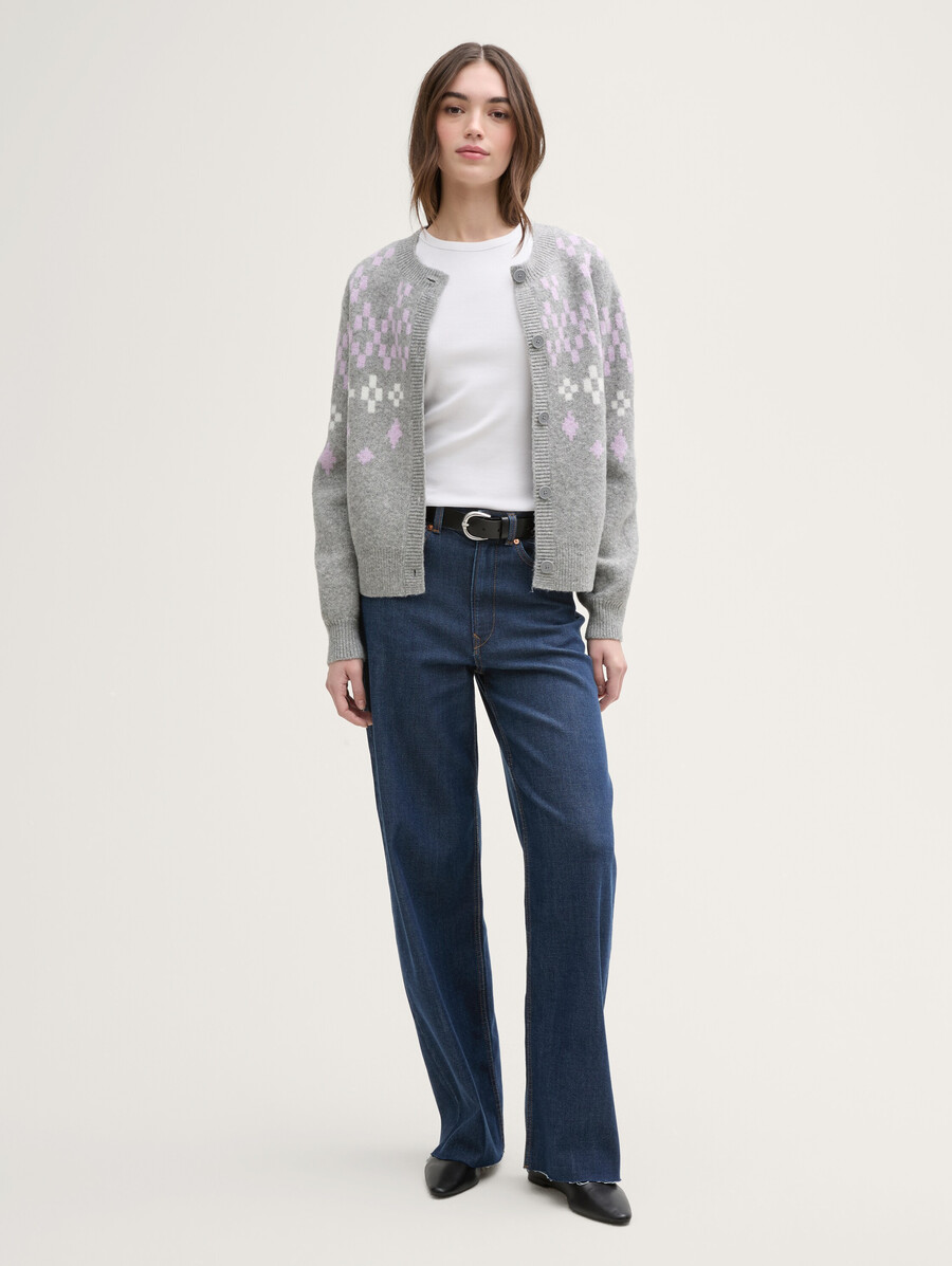 weite jeans mit stretch