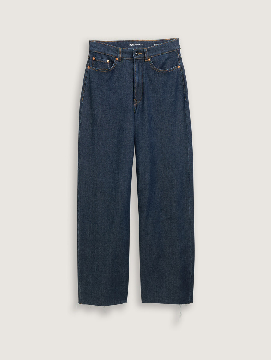weite jeans mit stretch