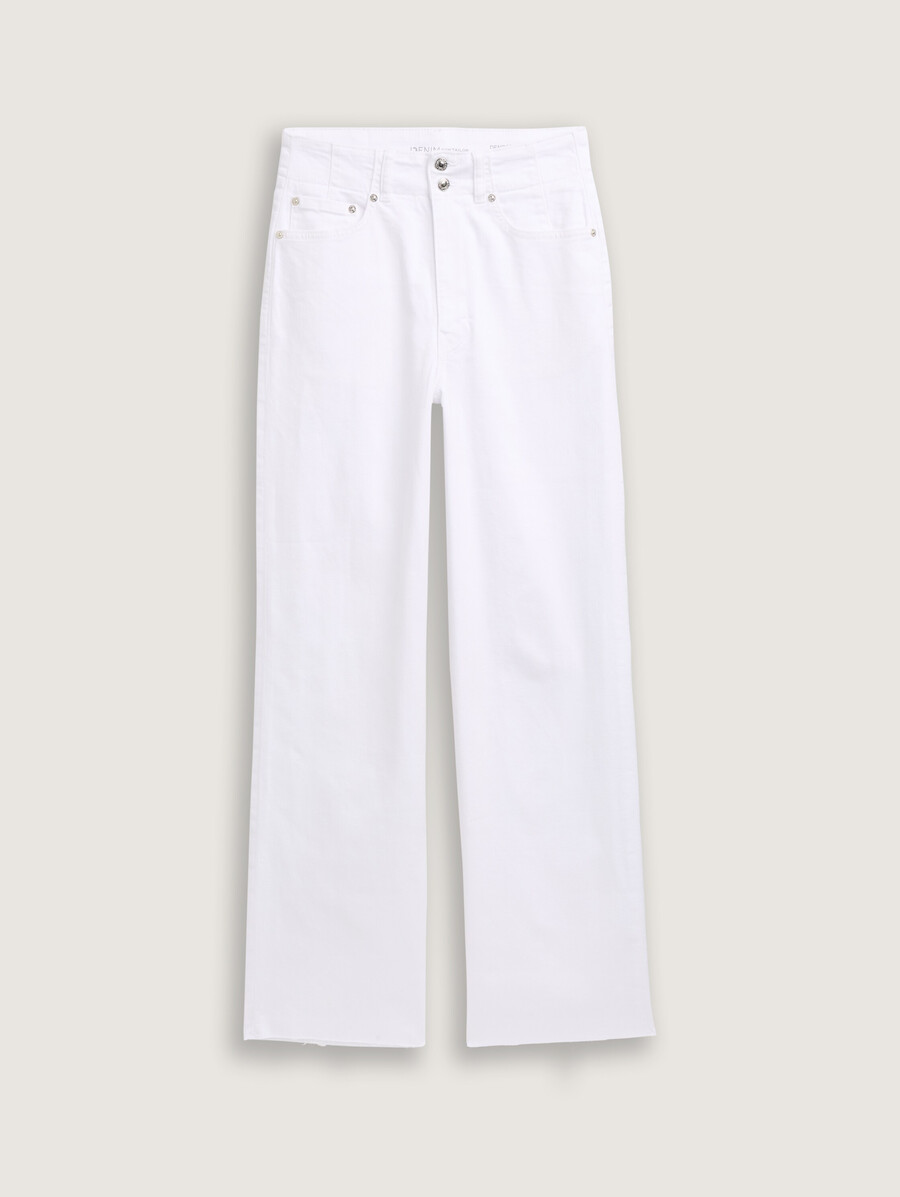 weite jeans mit stretch